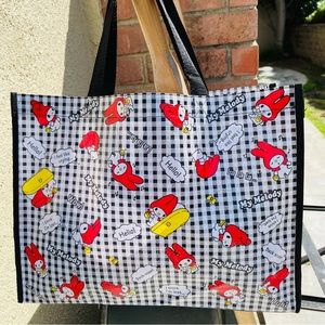 NWT My Melody black and white tote